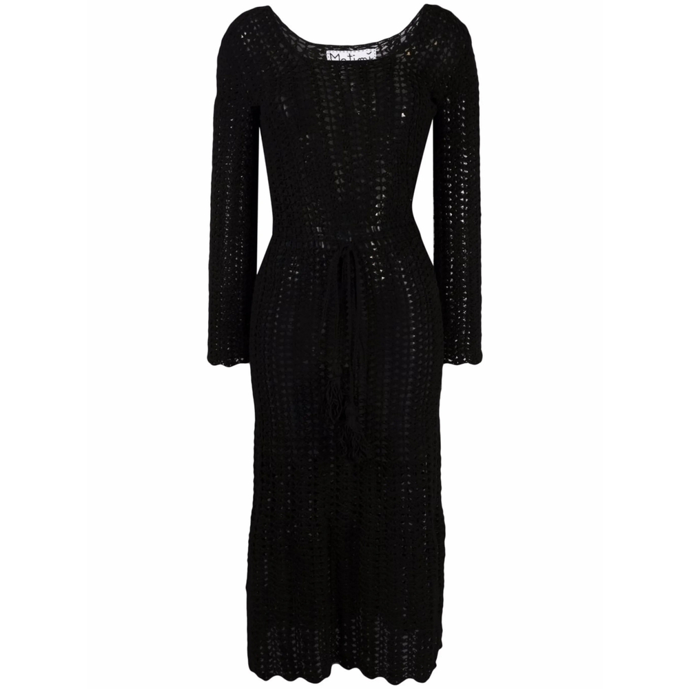 [Matimi] Long sleeve dress SS21 ZOE  NERO
