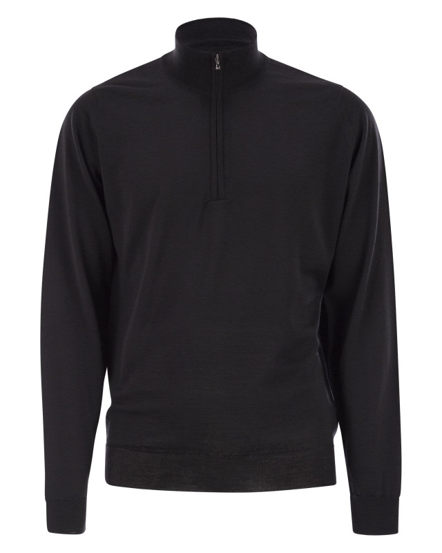 [JOHN SMEDLEY] Knitwear FW25 BARROW BLACK