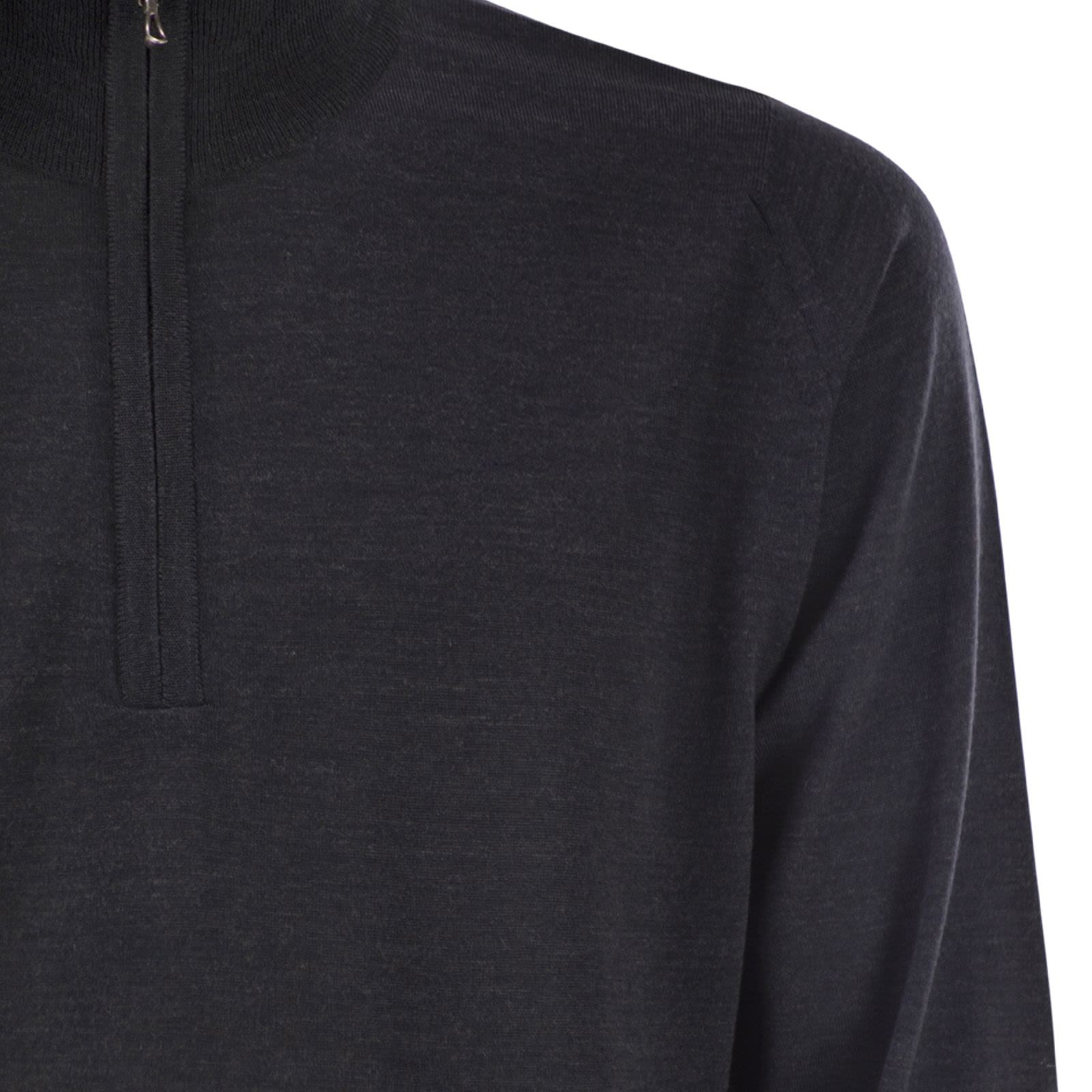 [JOHN SMEDLEY] Knitwear FW25 BARROW HEPBURN SMOKE