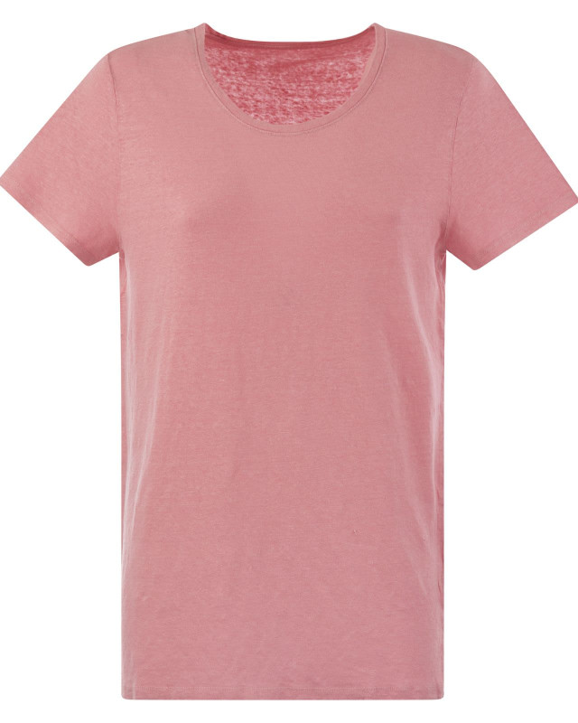 [Majestic] T-shirts Short Sleeve SS24 E24MGD011 FTS162 445