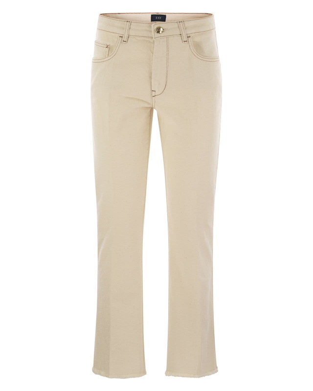 [Fay] Trousers SS25 NTW8650520LVTYB011