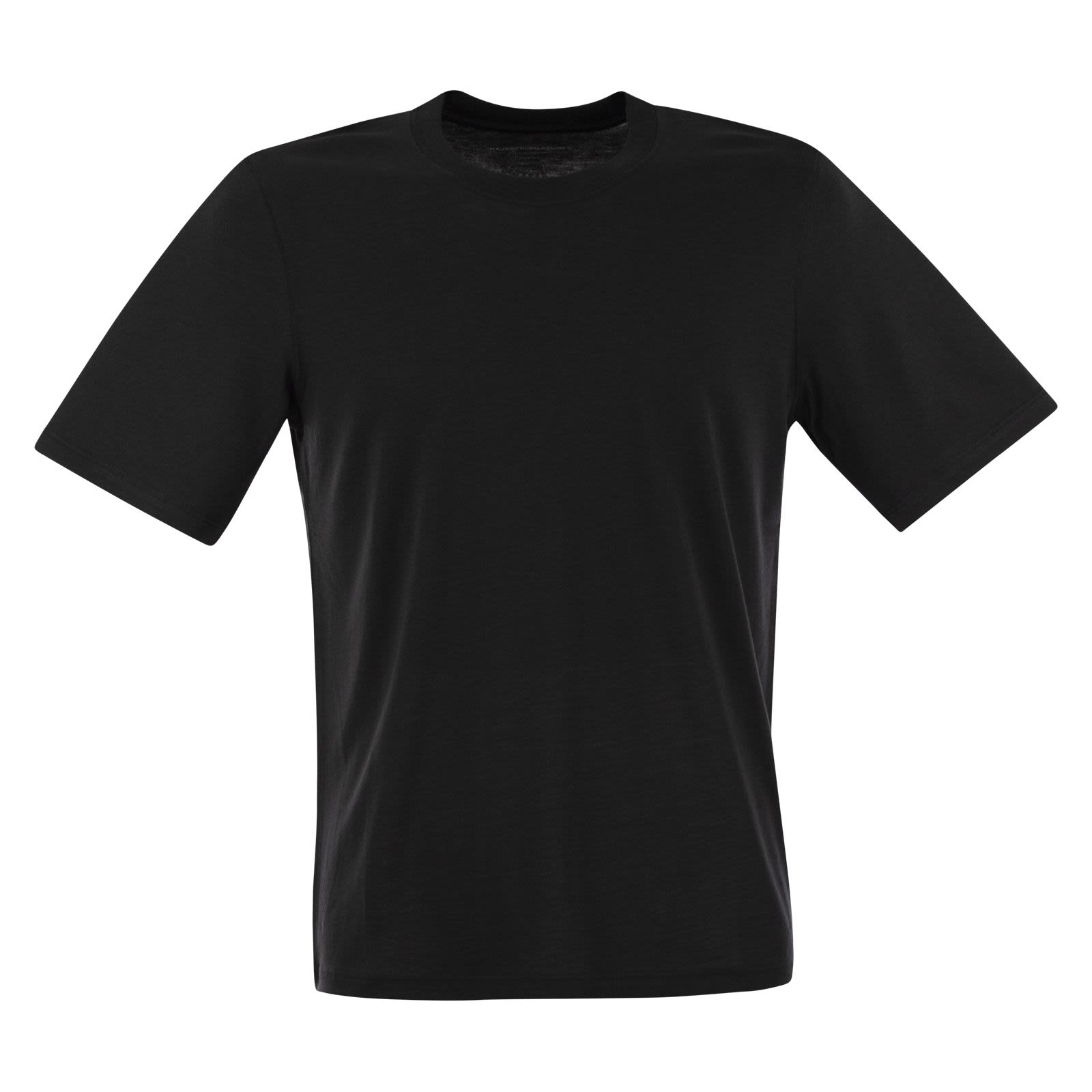 [Majestic] T-shirts Short Sleeve SS24 S24M296 HTS216 002