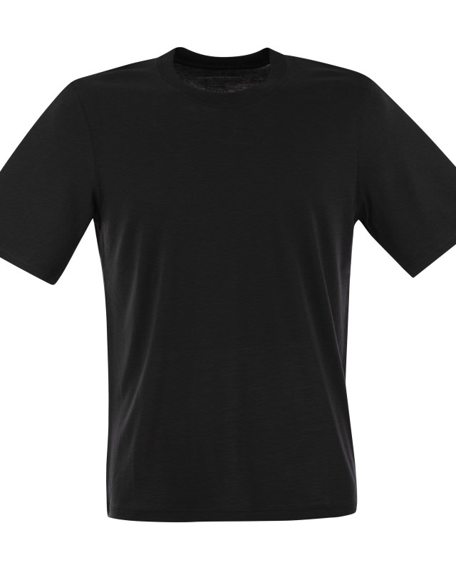 [Majestic] T-shirts Short Sleeve SS24 S24M296 HTS216 002