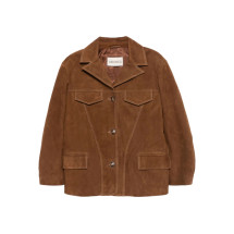 [Siedres] Leather Jacket FW25 WPF25CJ05 ASEAN BROWN