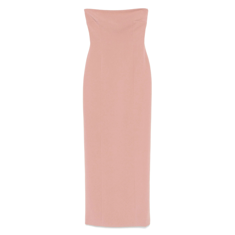 [Solace London] Sleeveless dress FW25 OS44025  COCOA