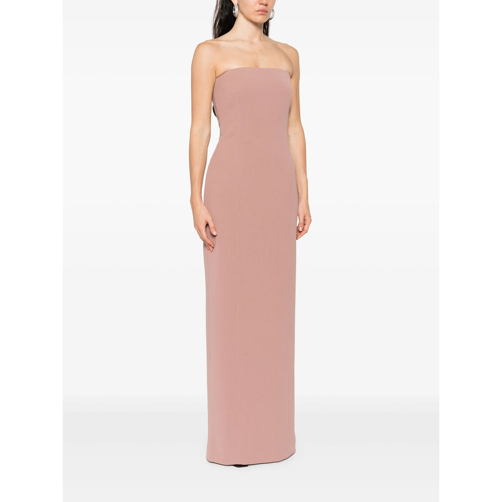 [Solace London] Sleeveless dress FW25 OS44025  COCOA