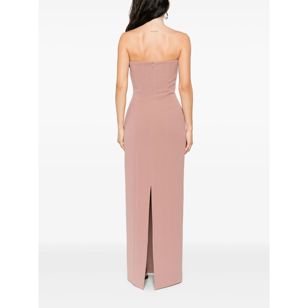[Solace London] Sleeveless dress FW25 OS44025  COCOA