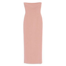 [Solace London] Sleeveless dress FW25 OS44025  COCOA