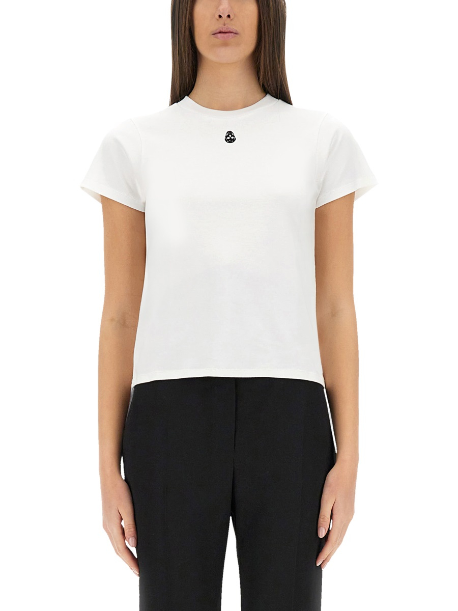 [Alexander McQueen] T-shirts Short Sleeve SS25 819193_QLAEH9000