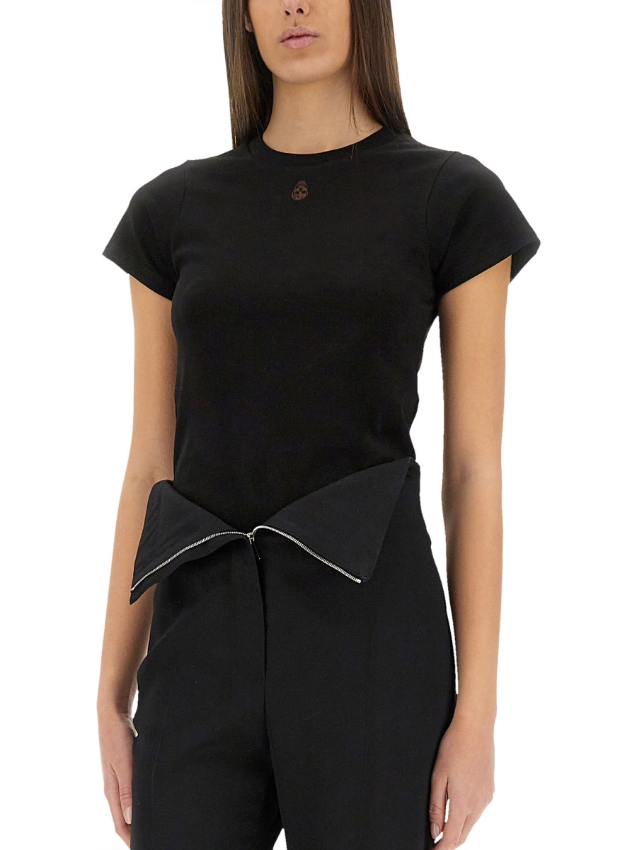 [Alexander McQueen] T-shirts Short Sleeve SS25 819193_QLAEH1000