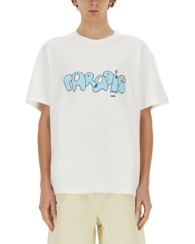 [3.paradis] T-shirts Short Sleeve SS24 SS2491_WHITE