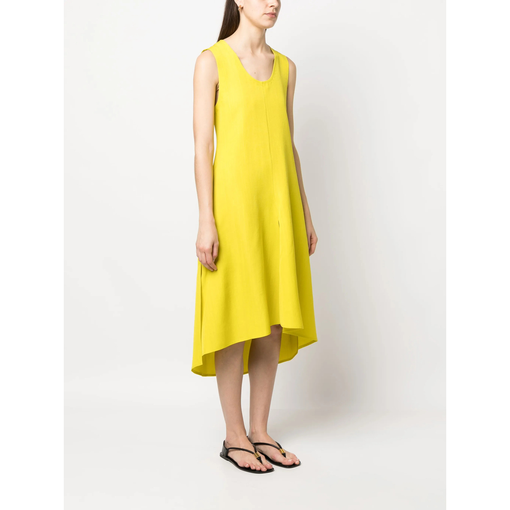 [Calcaterra] Sleeveless dress SS23 T18 TEX05 YELLO