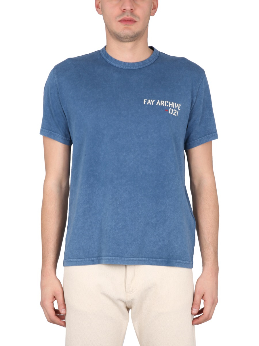 [Fay] T-shirts Short Sleeve SS23 MPMB346105T_VDBU211