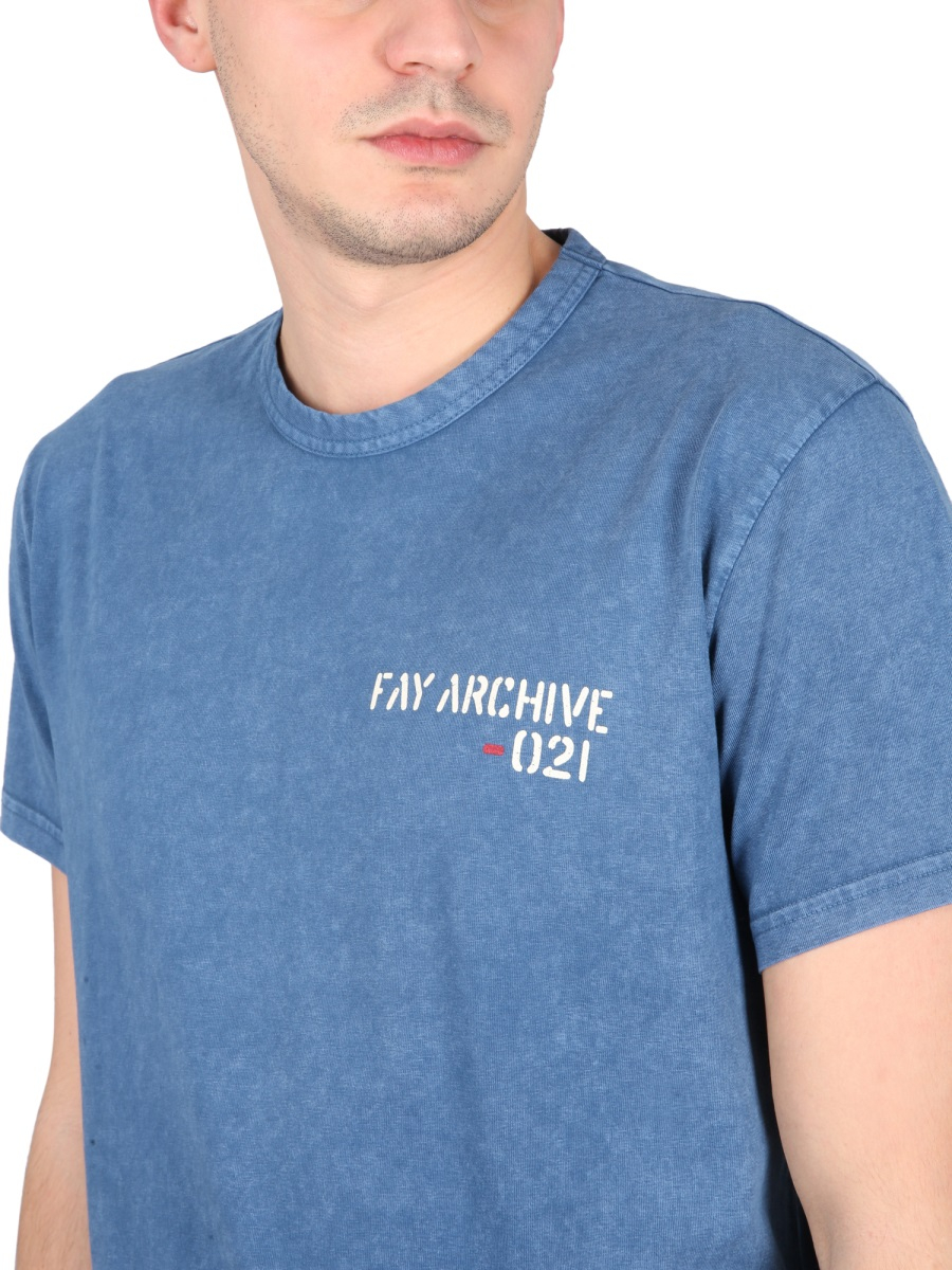 [Fay] T-shirts Short Sleeve SS23 MPMB346105T_VDBU211