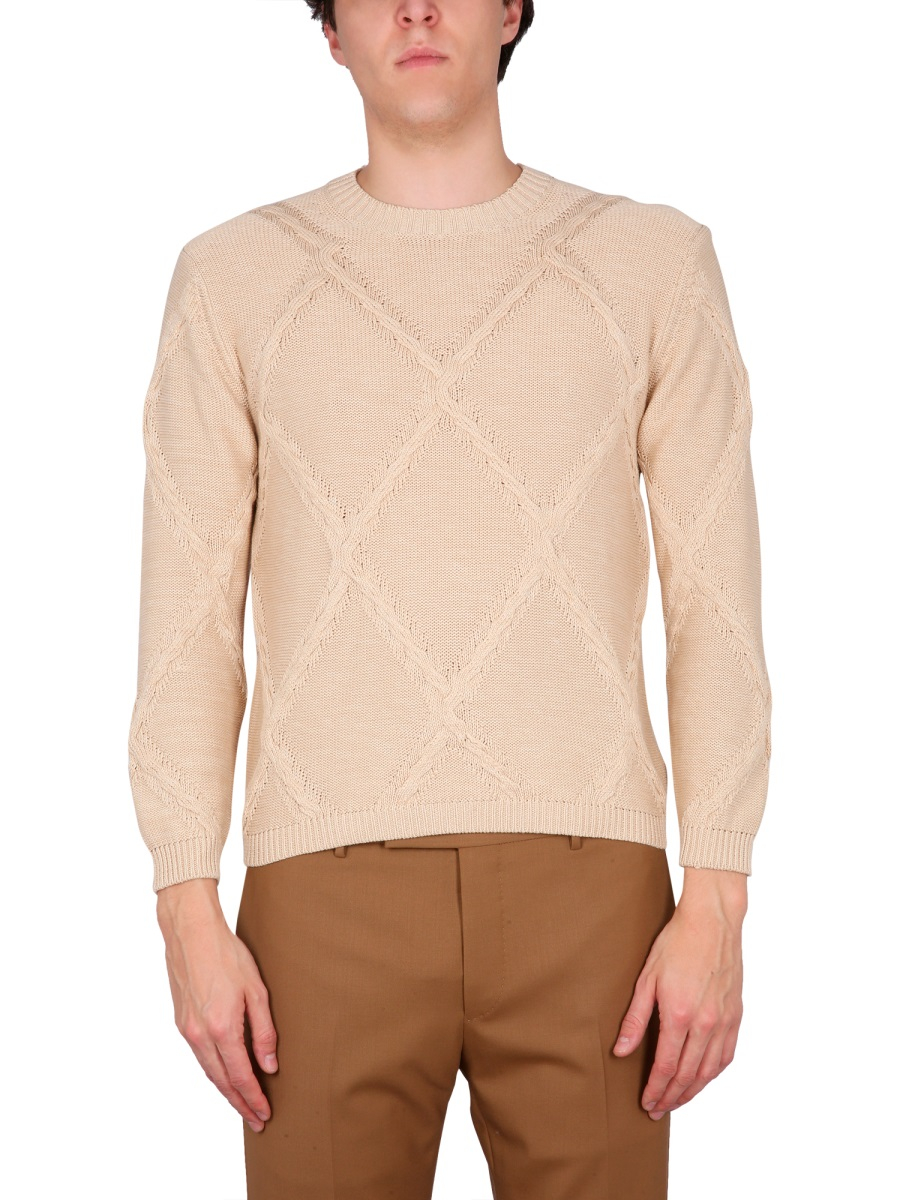 [BALLANTYNE] Knitwear SS23 B2P160_5C02294013
