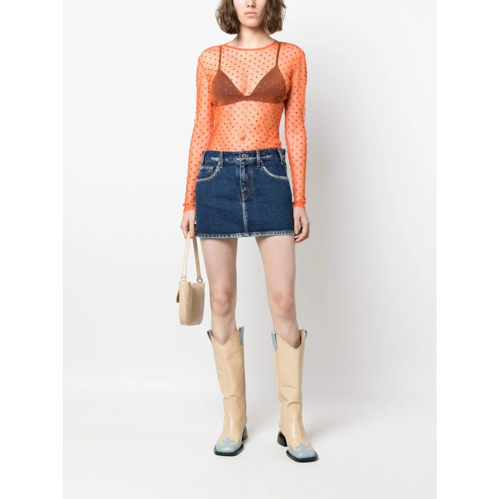 [Siedres] Blouse SS23 WRS23TP07OR DESTA ORANG