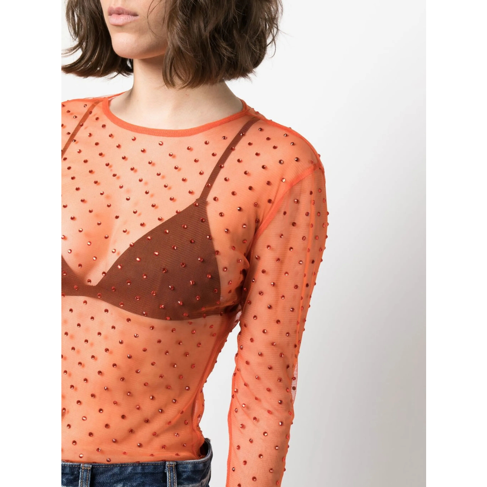 [Siedres] Blouse SS23 WRS23TP07OR DESTA ORANG