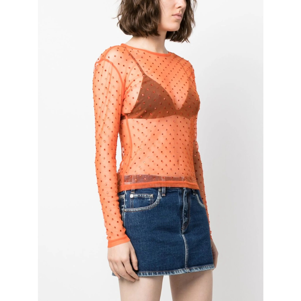 [Siedres] Blouse SS23 WRS23TP07OR DESTA ORANG