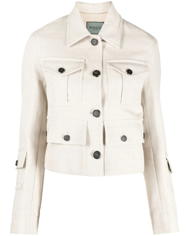 [DURAZZI MILANO] Casual Jacket SS23 OJ03  IVORY