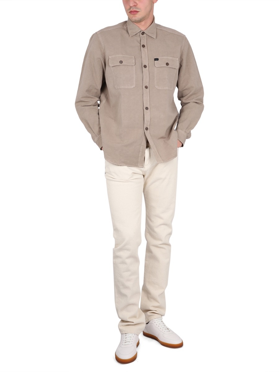 [Fay] Shirts Long Sleeve SS23 NCMA146260T_VBGC017