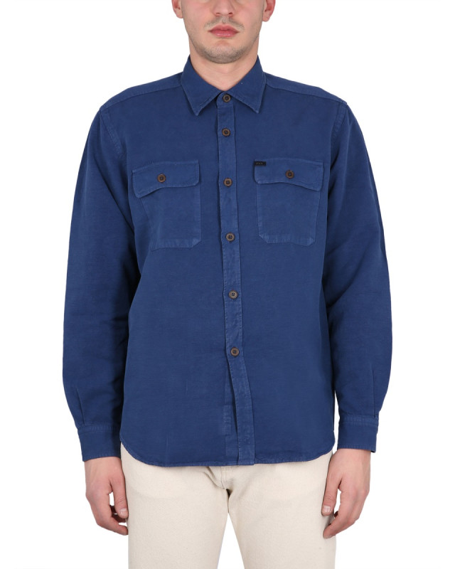 [Fay] Shirts Long Sleeve SS23 NCMA146260T_VBGU206