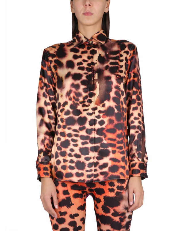 [ROBERTO CAVALLI] Shirts Long Sleeve SS23 QKT704_SZF4905558