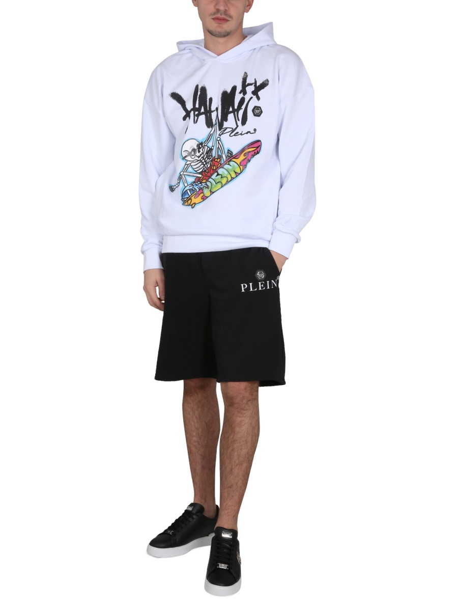 [Philipp Plein] Hoodie SS23 SACCMJB2907_PJO002N01
