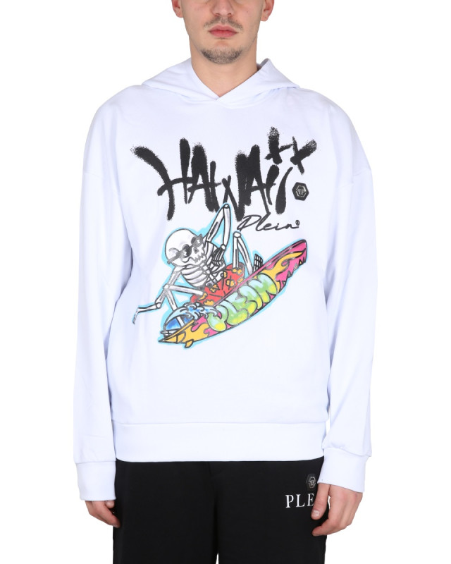 [Philipp Plein] Hoodie SS23 SACCMJB2907_PJO002N01