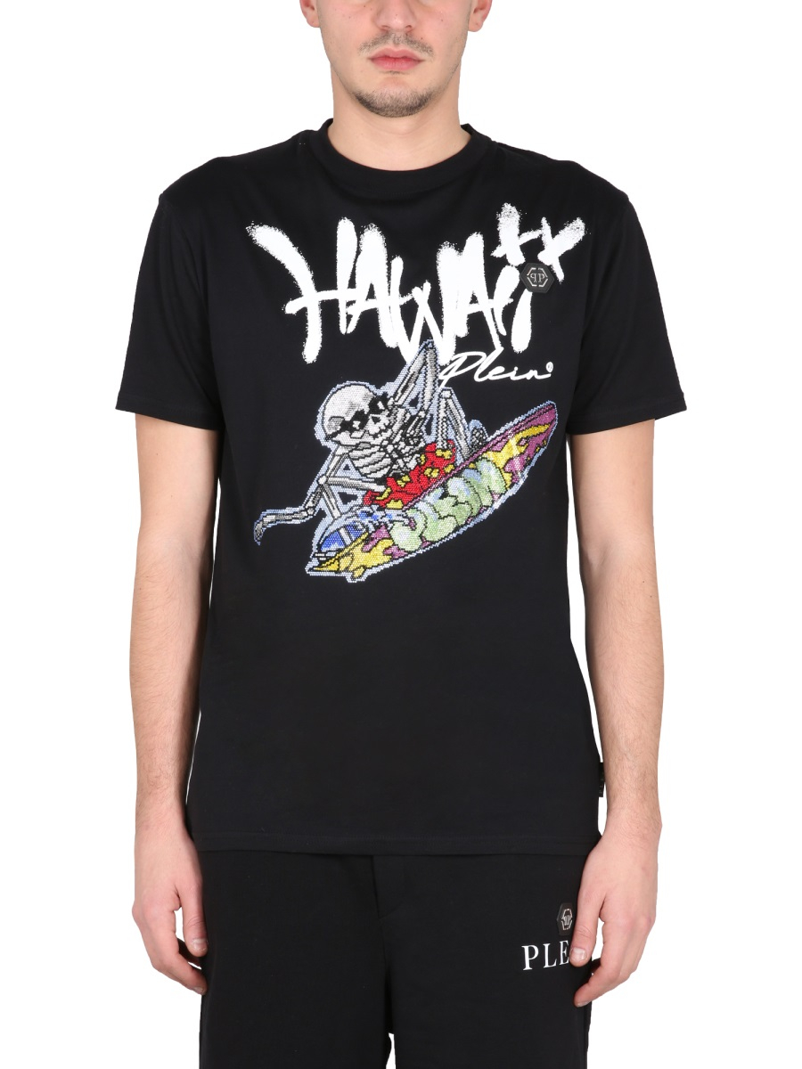 [Philipp Plein] T-shirts Short Sleeve SS23 SACCMTK6115_PJY002N02