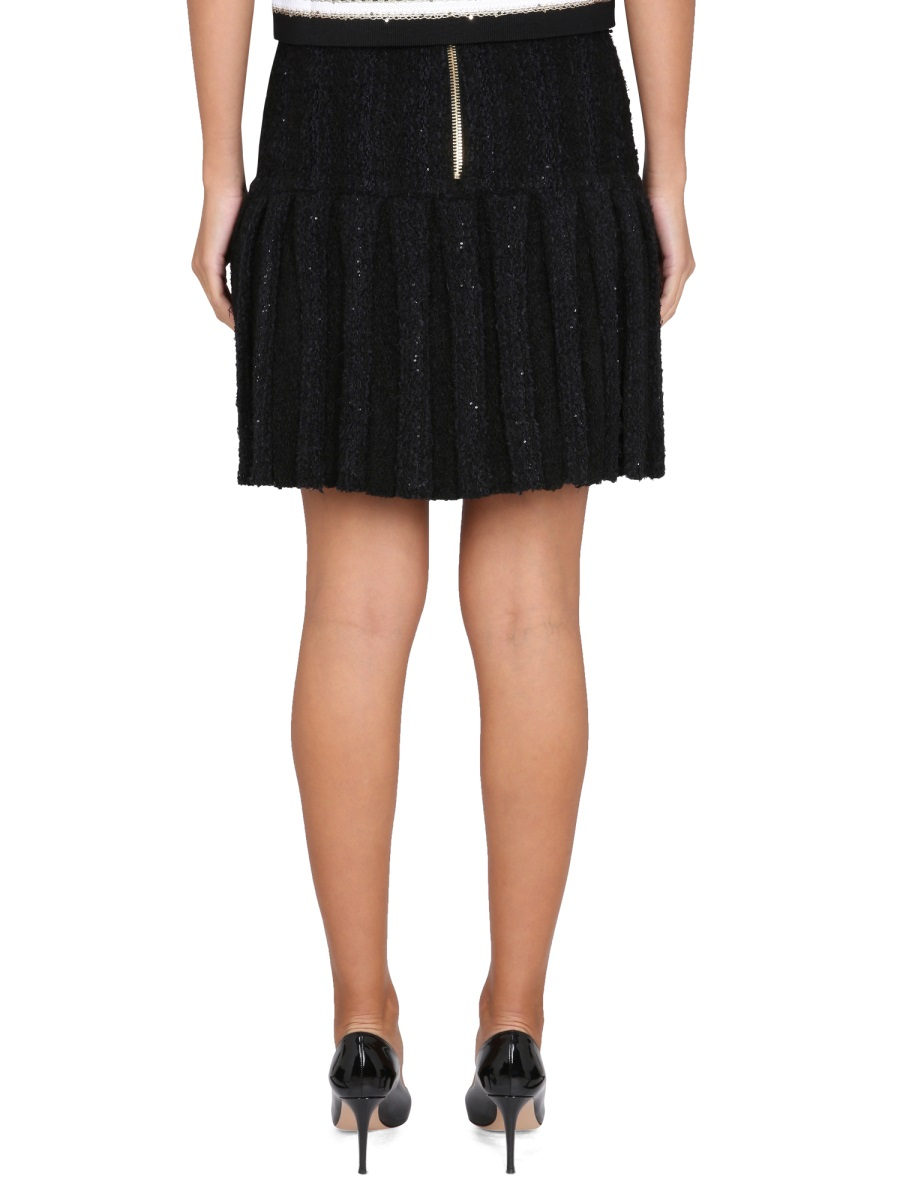 [Balmain] Mini skirt SS23 AF1LB659_KD760PA