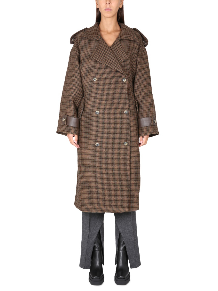 [The Mannei] Coat FW22 SHAMALI_BROWN