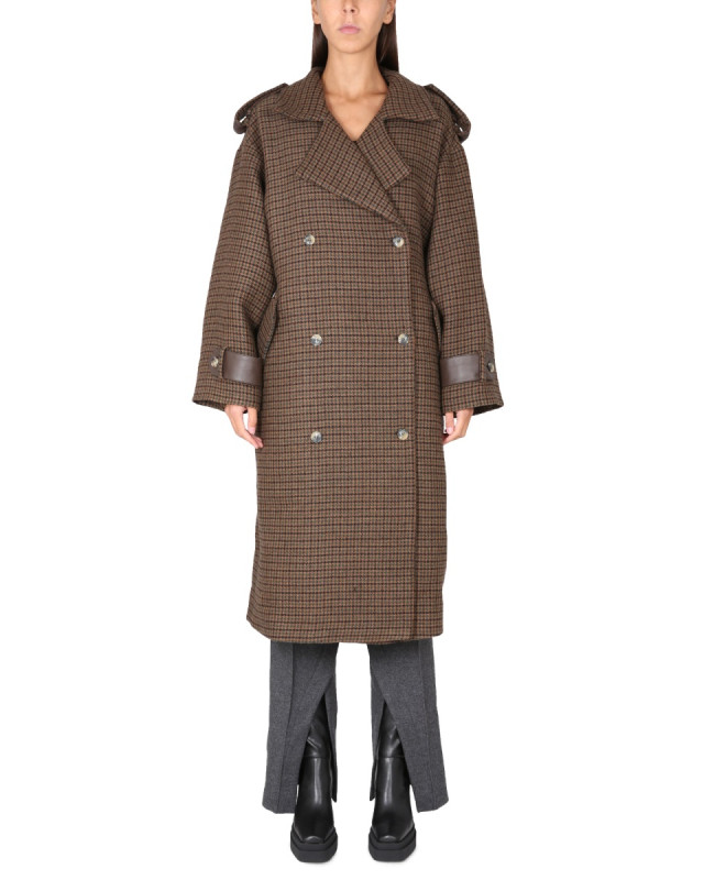 [The Mannei] Coat FW22 SHAMALI_BROWN