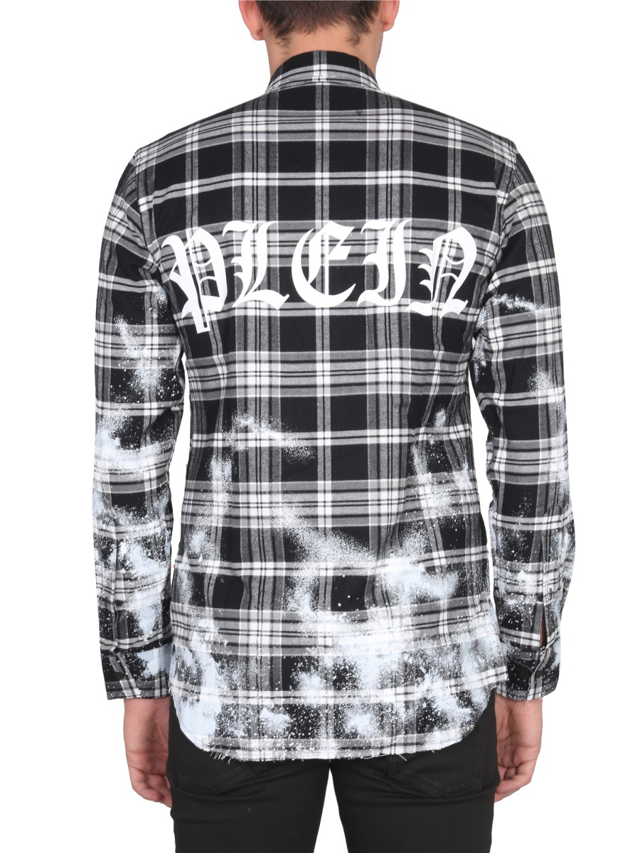 [Philipp Plein] Shirts Long Sleeve FW22 AABCMRP1837_PTE003N02
