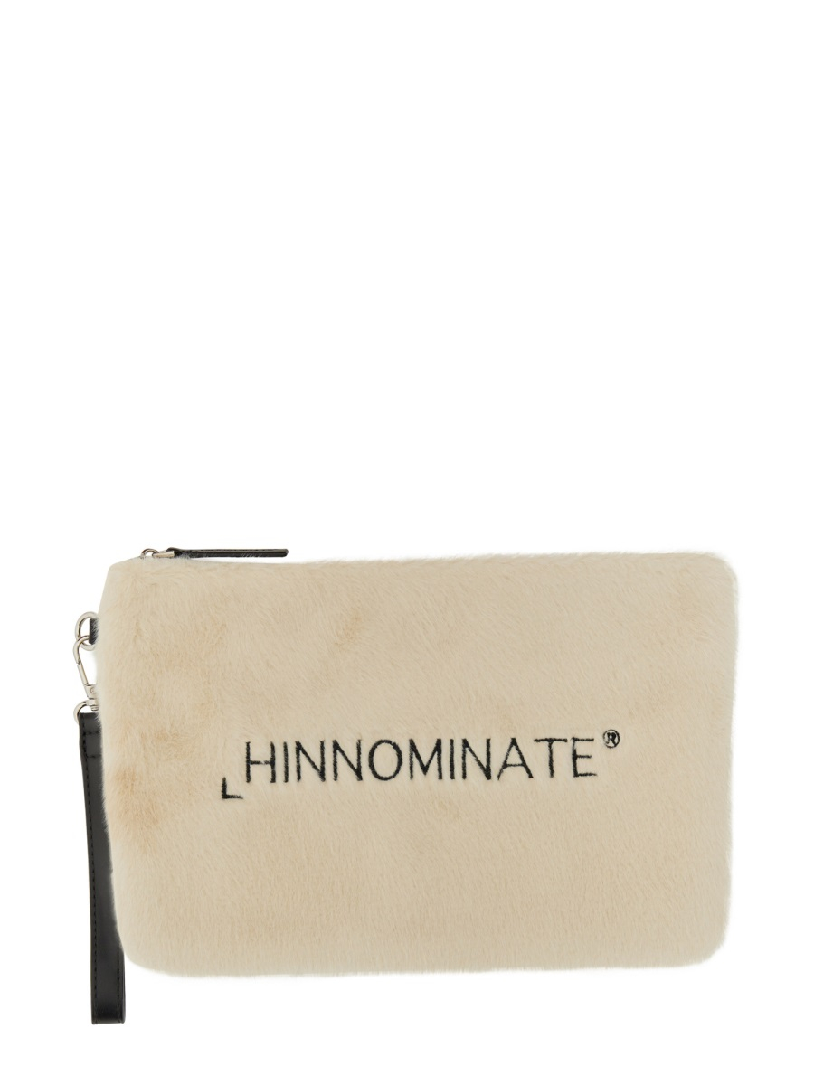 [HINNOMINATE] Clutch bag FW22 HNAW73_BIANCOBURRO