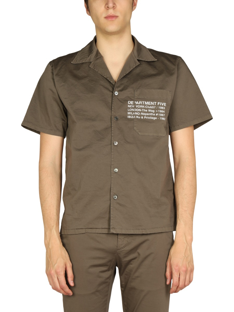 [DEPARTMENT FIVE] Shirts Short Sleeve SS22 US007_1TS0038-002P27603