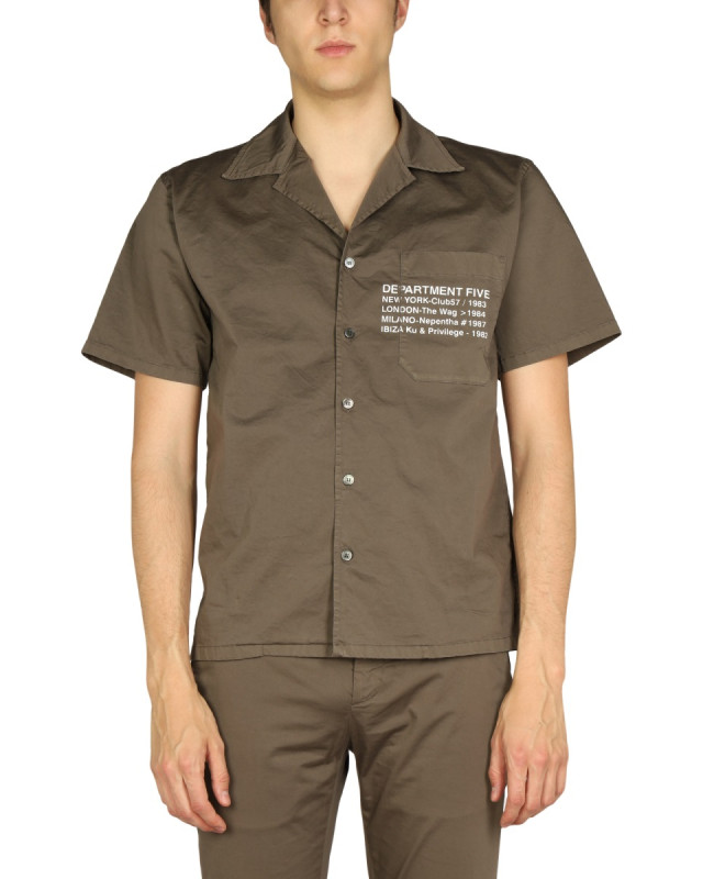 [DEPARTMENT FIVE] Shirts Short Sleeve SS22 US007_1TS0038-002P27603