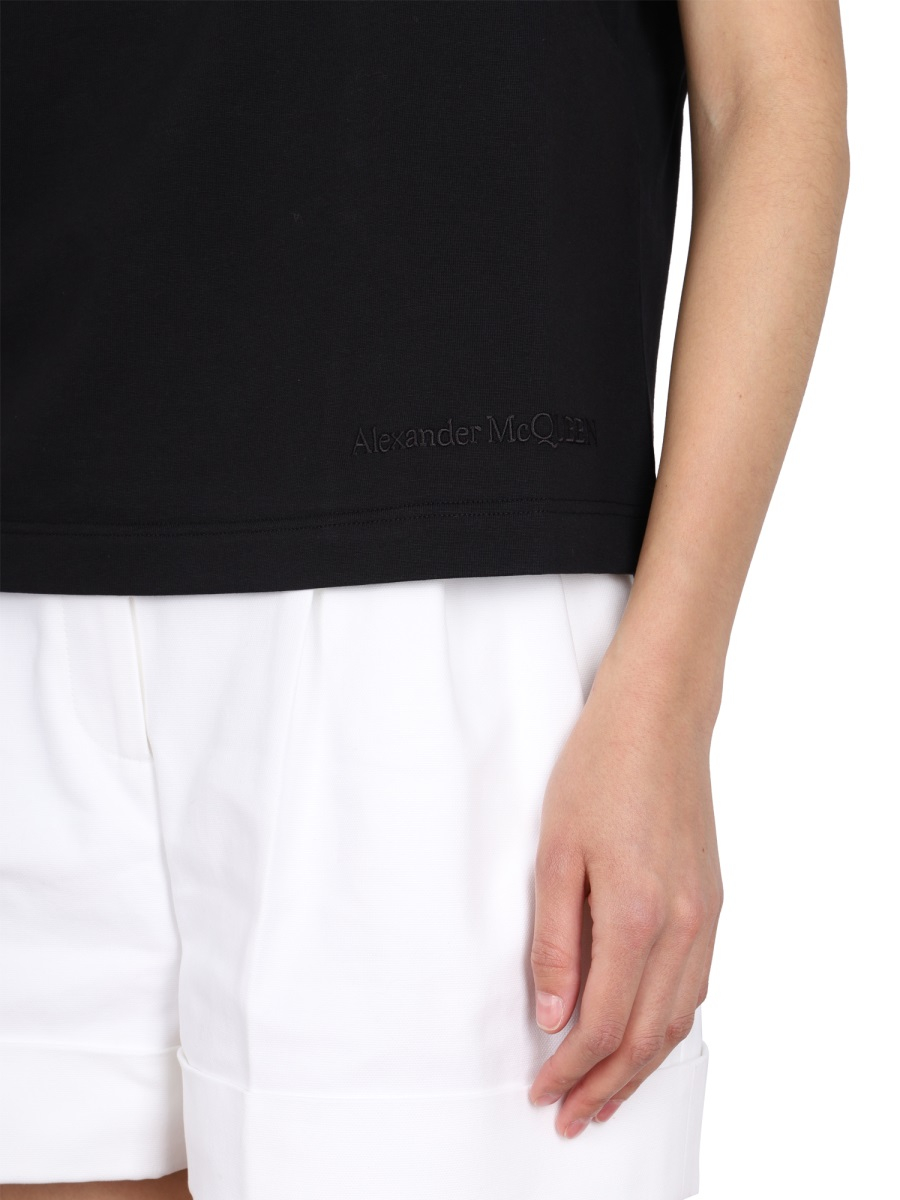 [Alexander McQueen] T-shirts Short Sleeve SS22 694676_QLAA61000