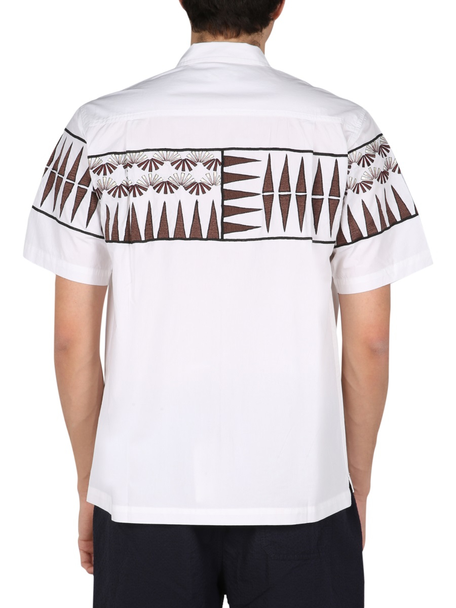 [UNIVERSAL WORKS] Shirts Short Sleeve SS22 26179_ECRU