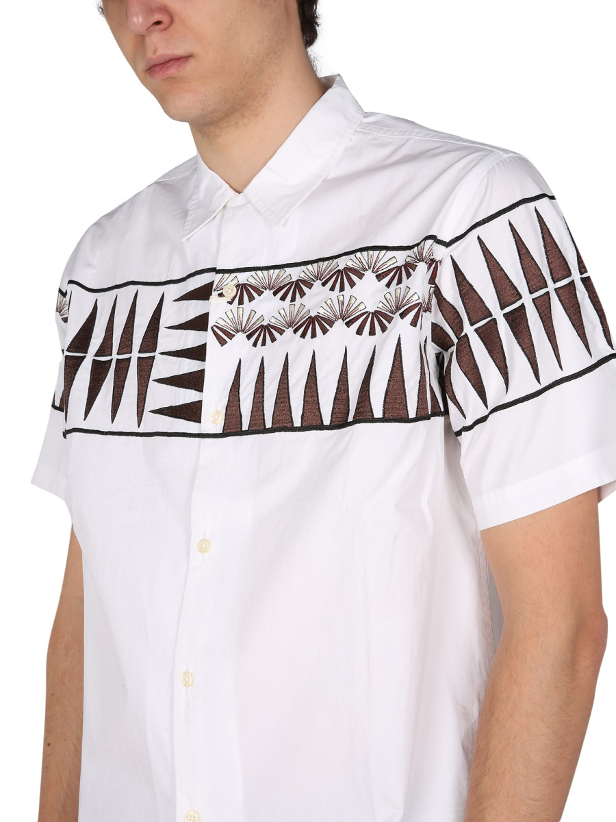 [UNIVERSAL WORKS] Shirts Short Sleeve SS22 26179_ECRU