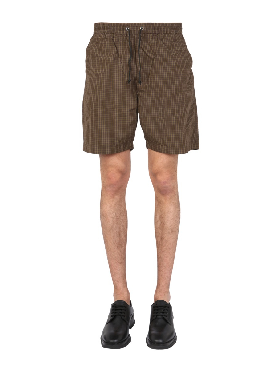 [UNIVERSAL WORKS] Shorts SS22 26146_BROWN