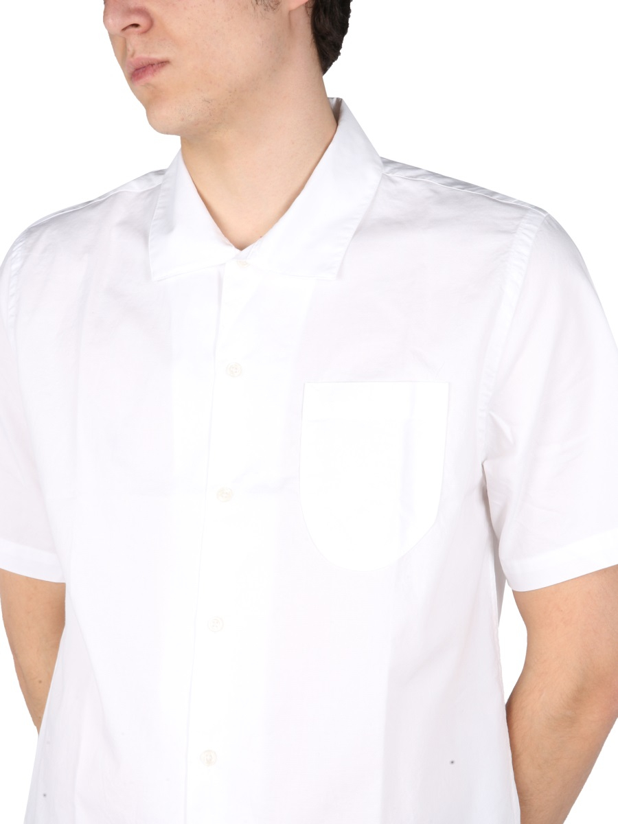 [UNIVERSAL WORKS] Shirts Short Sleeve SS22 26731_WHITE