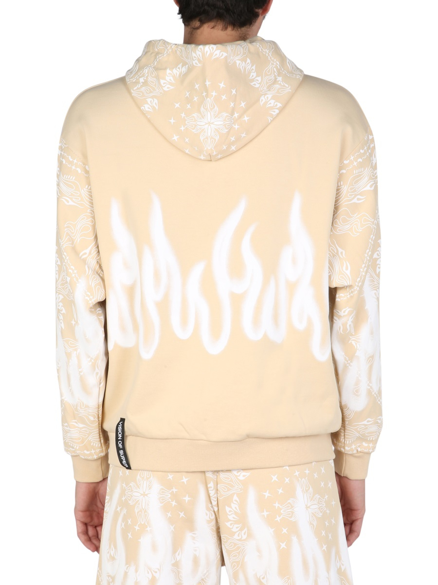 [Vision Of Super] Hoodie SS22 VS00026SFC_BEIGE