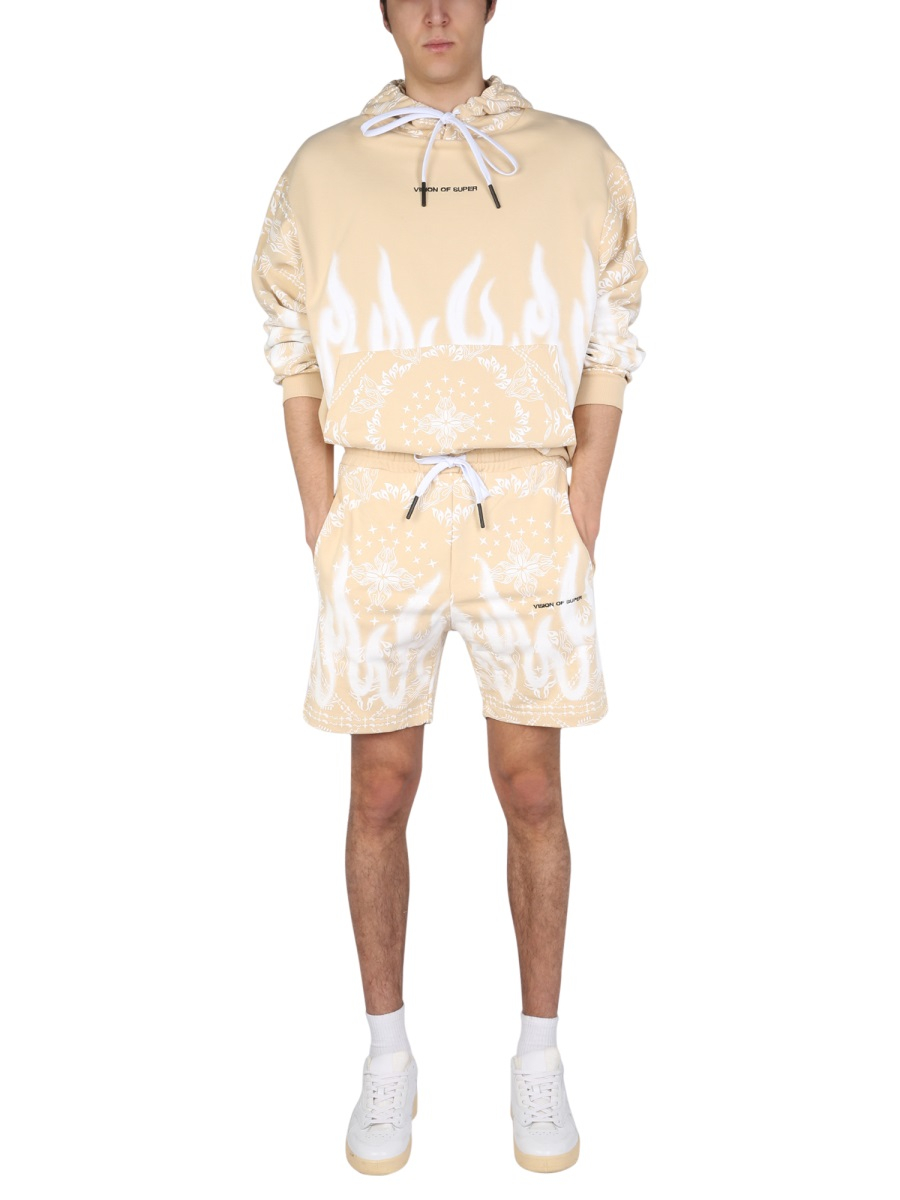 [Vision Of Super] Hoodie SS22 VS00026SFC_BEIGE
