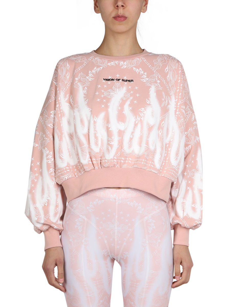 [Vision Of Super] Sweatshirt SS22 VSD00215SFML_PINK