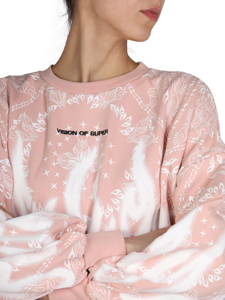 [Vision Of Super] Sweatshirt SS22 VSD00215SFML_PINK