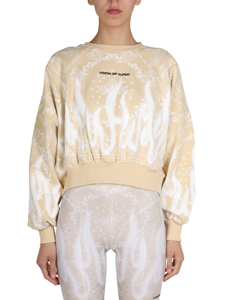 [Vision Of Super] Sweatshirt SS22 VSD00214SFML_BEIGE