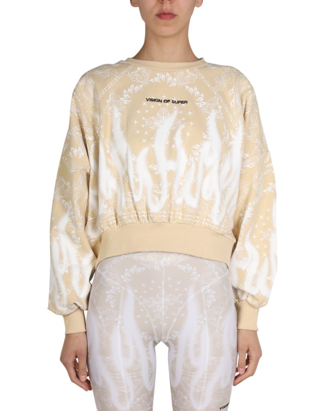 [Vision Of Super] Sweatshirt SS22 VSD00214SFML_BEIGE