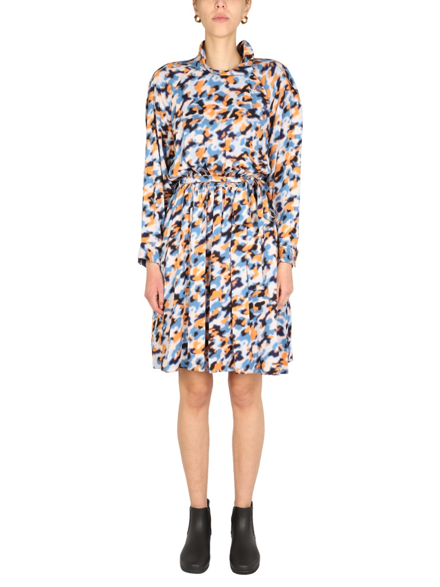 [Kenzo] Long sleeve dress SS22 FC52RO070_9P471