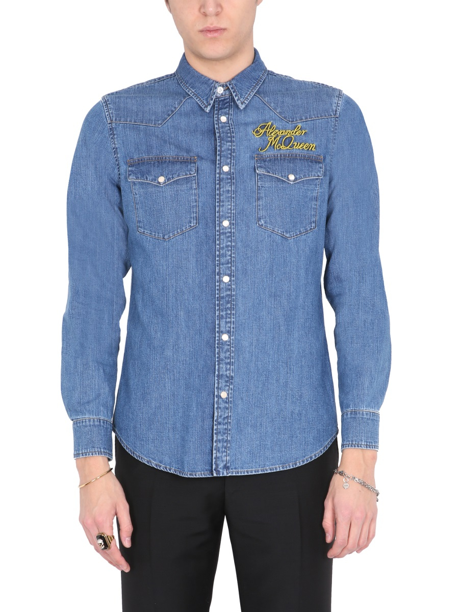 [Alexander McQueen] Shirts Long Sleeve SS22 687568_QSY654001