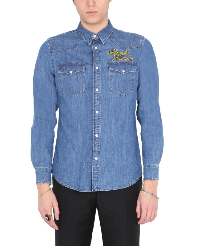 [Alexander McQueen] Shirts Long Sleeve SS22 687568_QSY654001